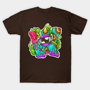 Alfabet Monster W T-Shirt